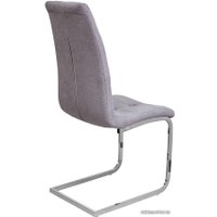 Стул AksHome Tomas 72331 (светло-серый 1701-25/хром)