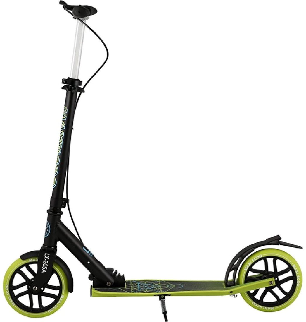 

Двухколесный подростковый самокат Maxiscoo LX-205A MSC-LX205A-GR (зеленый)