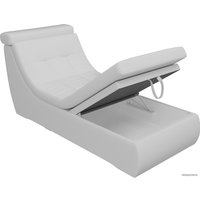 Элемент модульного дивана Лига диванов Холидей люкс 105648 (экокожа, белый)