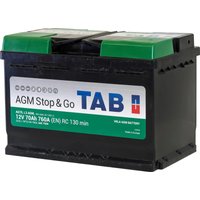 Автомобильный аккумулятор TAB Stop & Go AGM (70 А·ч) (213070)