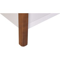 Шкаф распашной Polini Kids Simple двухсекционный с ящиками 0002770.165 (белый/дуб крафт)