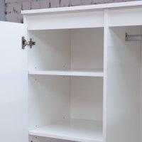 Шкаф распашной Диприз Марм Д.70033.1 (белый)