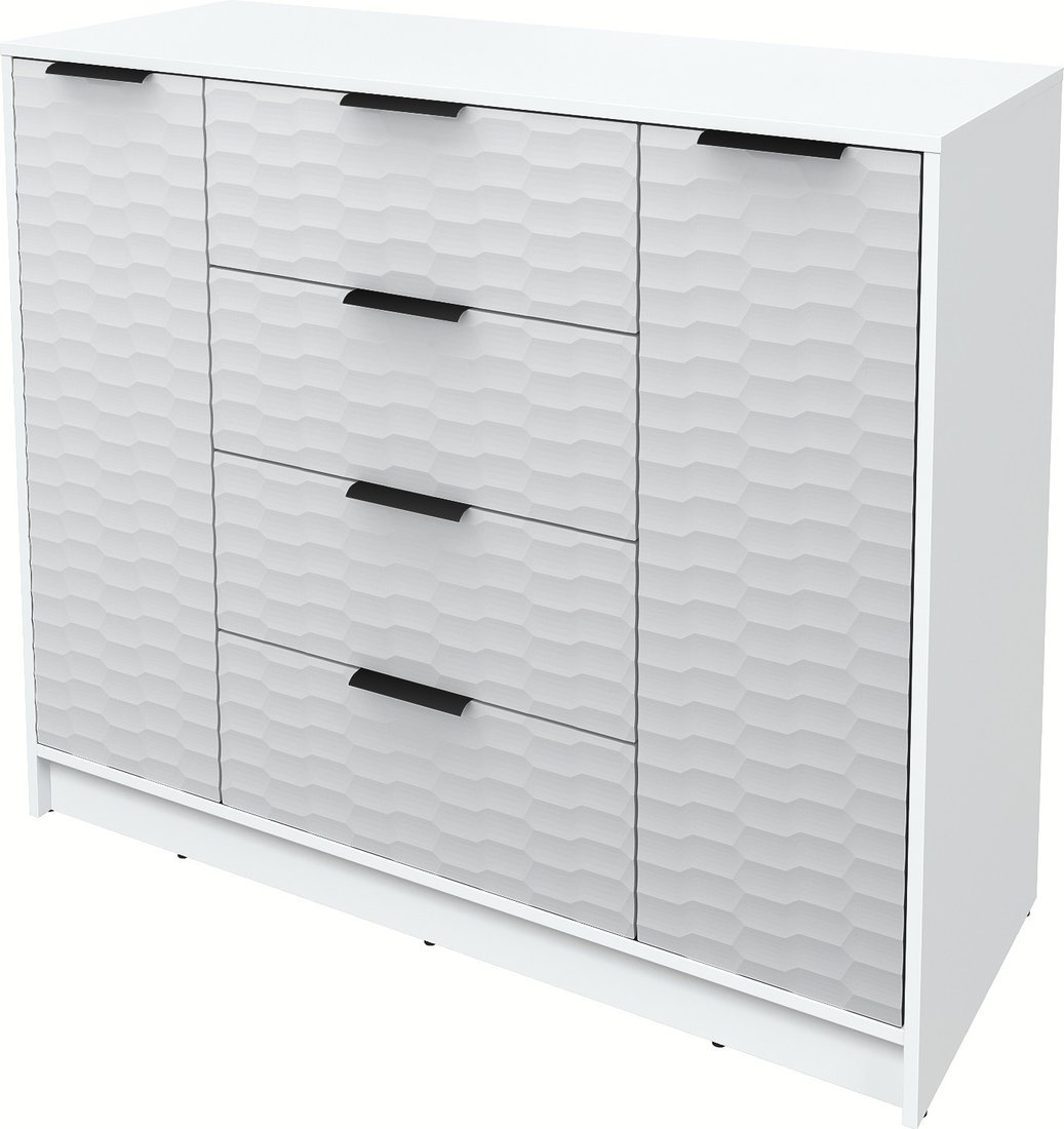 

Тумба Интерлиния Концепт Зодиак КТ-Т120 (белый платинум/грей)