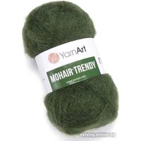 Пряжа для вязания Yarnart Mohair Trendy 111 100 г 220 м (хаки)