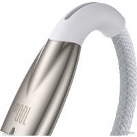 Кабель Baseus Glimmer Series Fast Charging Data Cable 100W USB Type-A - Type-C (2 м, белый)