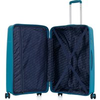 Чемодан-спиннер 4 ROADS 8001-L 75 см (петролеум)