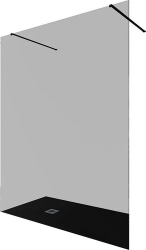 Душевая стенка Allen Brau Infinity 3.21046.BBA.T 323838 (черный браш)