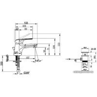 Смеситель Villeroy & Boch O.novo Start TVW10514111061