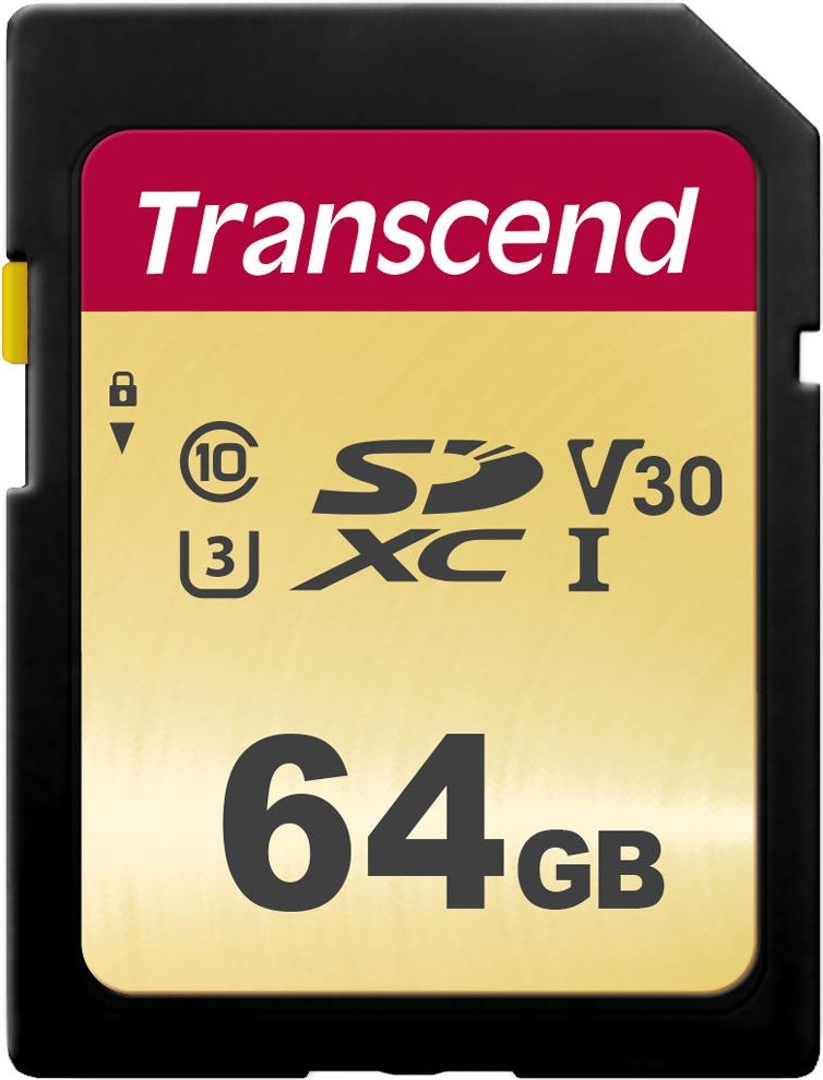 

Карта памяти Transcend SDXC 500S 64GB