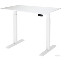 Стол для работы стоя ErgoSmart Electric Desk Prime 1200х650х18 мм (альпийский белый/белый)