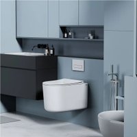 Унитаз подвесной Abber Ultra AC1302 (белый)