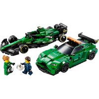 Конструктор LEGO Speed Champions 76925 Гоночные автомобили Aston Martin Valkyrie AMR Pro и Aston Martin Vantage GT3