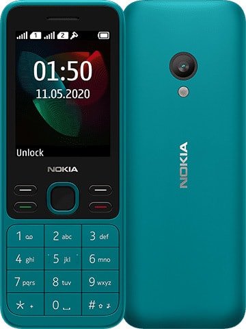 

Кнопочный телефон Nokia 150 (2020) Dual SIM TA-1235 (бирюзовый)