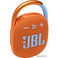 Беспроводная колонка JBL Clip 4 (оранжевый)