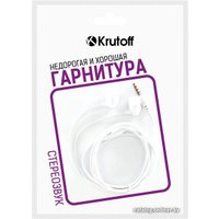 Наушники Krutoff HF-Z67 (белый)