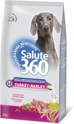 Salute 360 Dog Adult Medium/Maxi с индейкой и ячменем 12 кг