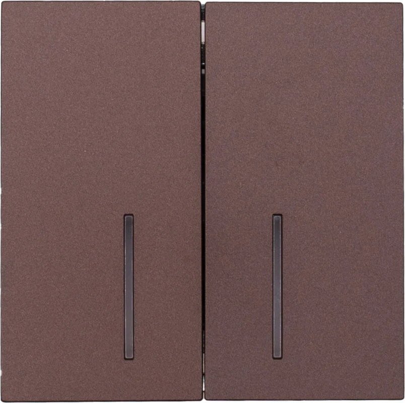 Выключатель Lezard Zima 704-7388-112QC (шоколад)