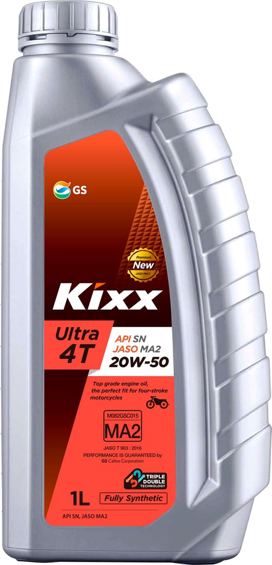 

Моторное масло Kixx Ultra 4T SN 20W-50 1л