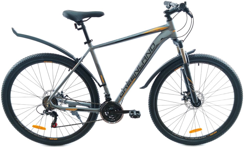 

Велосипед Greenland Oasis 27.5 р.19 2025 (серый/оранжевый)