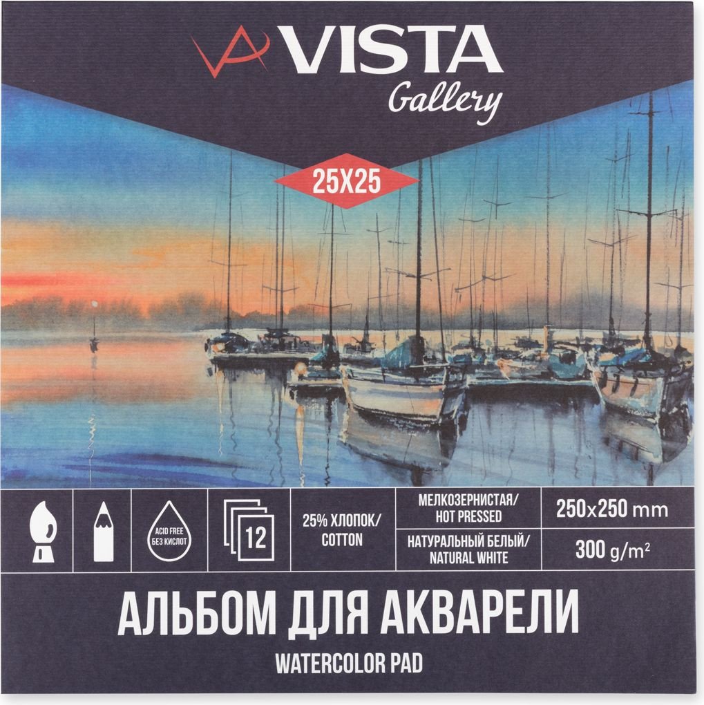 

Альбом для рисования Vista-Artista WCCH-2525 (12 л)