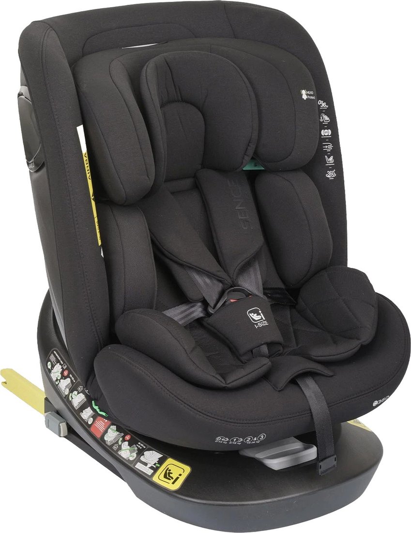 

Детское автокресло Indigo Sence Isofix I-Size 0+1+2+3 (черный)