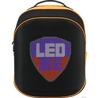 Городской рюкзак Prestigio LEDme Max (черный/оранжевый)