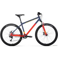 Велосипед Forward Apache 27.5 2.0 D р.17 2023 (темно-синий/красный)