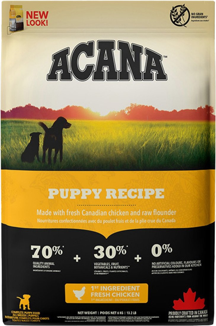 Сухой корм для собак Acana Puppy & Junior Recipe 17 кг