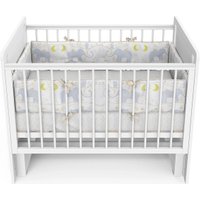 Классическая детская кроватка Indigo Classic маятник (белая аляска)
