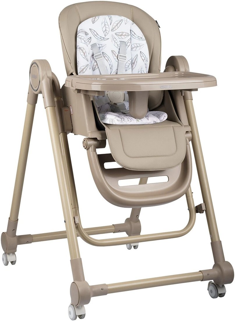 

Высокий стульчик Indigo Chill (бежевый)