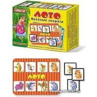 Развивающая игра Stellar Лото Веселые Зверята 00905