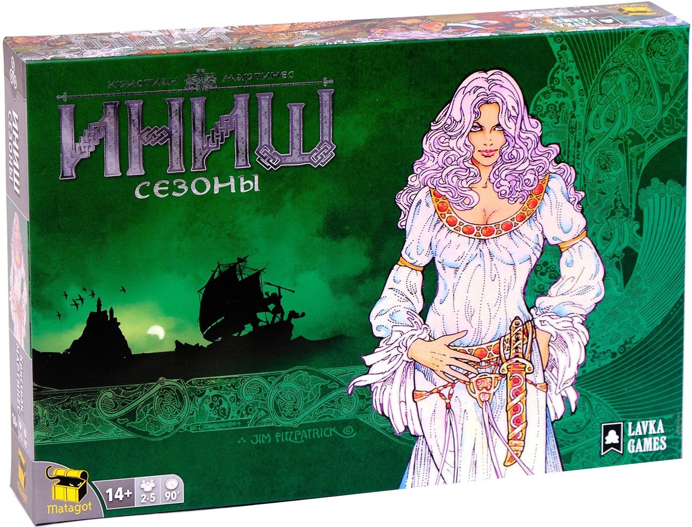 

Настольная игра Lavka Games Иниш. Сезоны (дополнение)