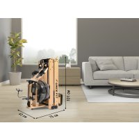 Гребной тренажер Unixfit Wood Rower Light