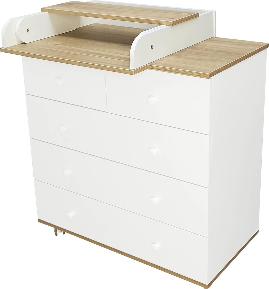 

Детский комод Incanto Nova 800/5 (белый/дуб)