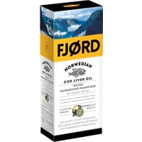 БАД Fjord Норвежский рыбий жир из печени трески со вкусом лимона (100мл)