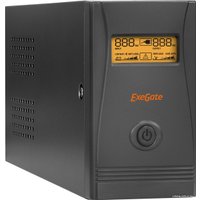 Источник бесперебойного питания ExeGate Power Smart ULB-600.LCD.AVR.C13