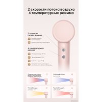 Фен Dreame Hairdryer Gleam Pink AHD12A (розовый)