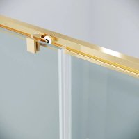 Душевой уголок Grossman Cosmo 100x90x195 120.K33.02.1090.32.00 (золото сатин/стекло прозрачное) в Борисове