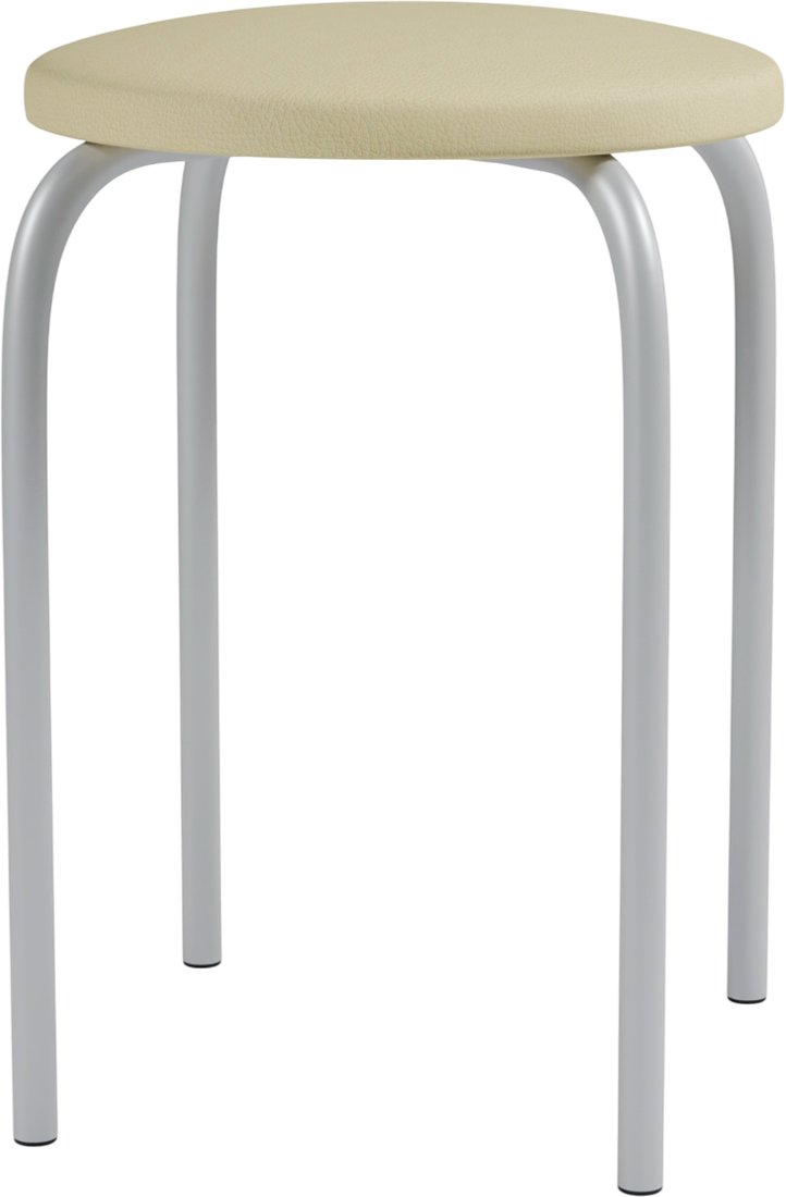 

Табурет Mio Tesoro Чико (бежевый/металлик)