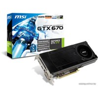 Видеокарта MSI GeForce GTX 670 2GB GDDR5 (N670GTX-PM2D2GD5)