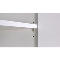 Шкаф распашной Polini Kids Simple двухсекционный с ящиками 0002770.31 (белый/натуральный)