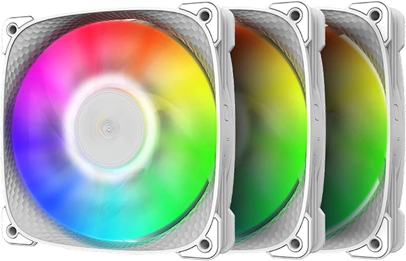 

Комплект вентиляторов для корпуса Geometric Future Squama 2505 ARGB Triple Pack (белый)