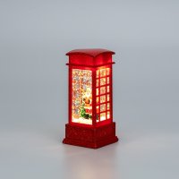 Светильник Neon-Night Телефонная будка с эффектом снегопада и подсветкой 501-185