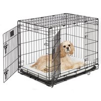 Клетка Midwest Life Stages для собак 77.9x49x54.5см 1630DD (2 двери,черный)