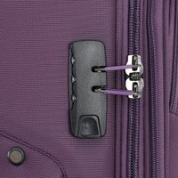 Чемодан-спиннер 4 ROADS 6310-M 66 см (темно-пурпурный)