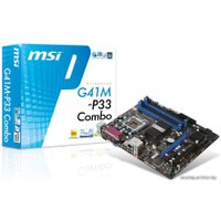 Материнская плата MSI G41M-P33 Combo