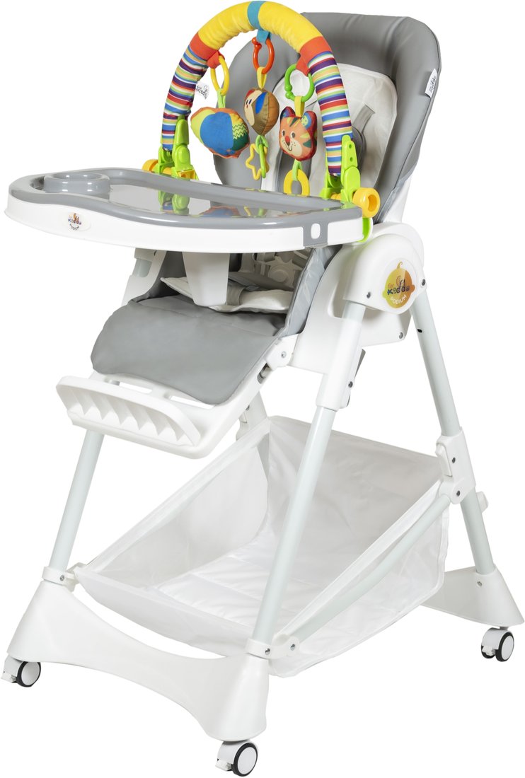 

Высокий стульчик ForKiddy Podium Toys 0+ (светло-серый, дуга зоопарк)