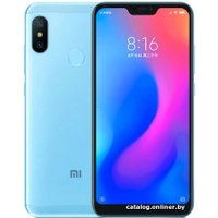 Телефон Xiaomi Redmi 6 Pro 4GB/64GB (голубой)