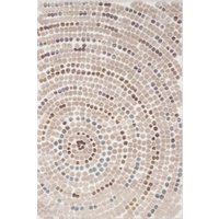 Ковер для жилой комнаты Sintelon Boho 04VBV 160x160 (бежевый)