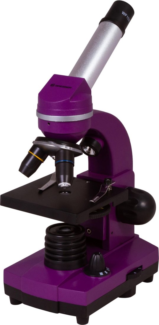 

Детский микроскоп Bresser Junior Biolux SEL 40–1600x 74321 (фиолетовый)